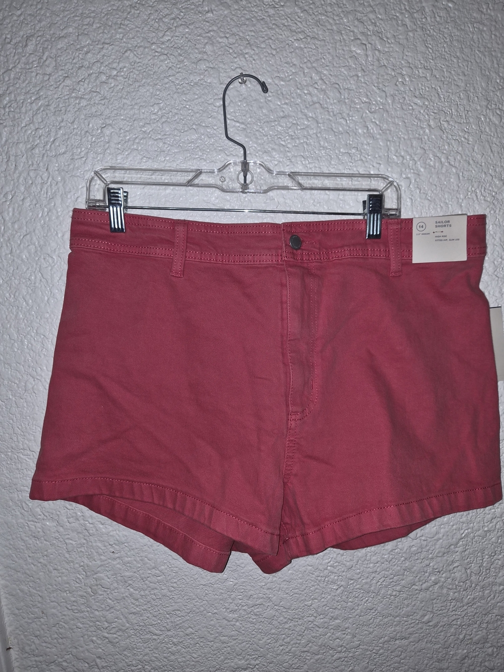 Target Women's Raspberry Red Jean Shorts